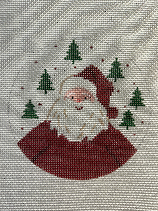 Santa with Trees