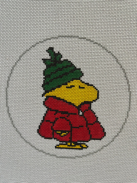 Woodstock in Puffer Coat Ornament