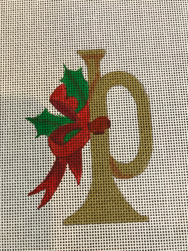 Horn with stitch guide