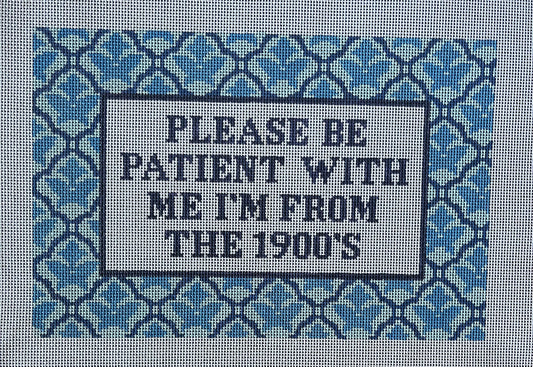From the 1900s pillow