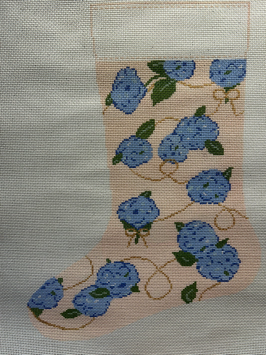 Hydrangea Stocking - Pink