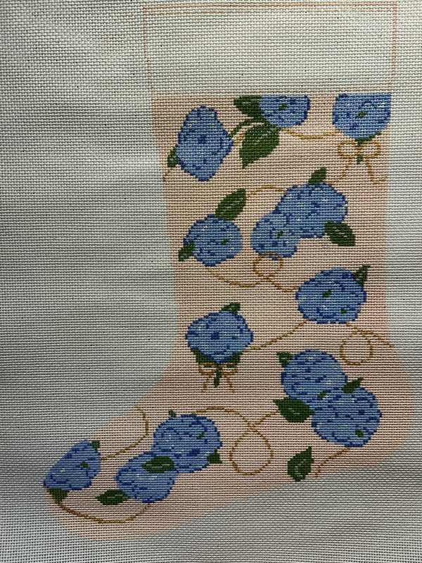 Hydrangea Stocking - Pink