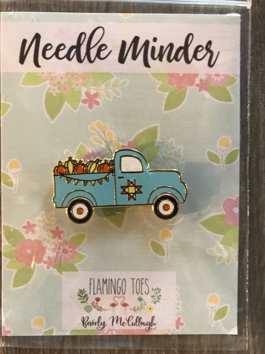 Fall Pumpkin Truck Needleminder