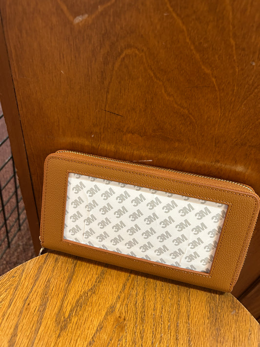 All in Wallet - Cognac n Pink