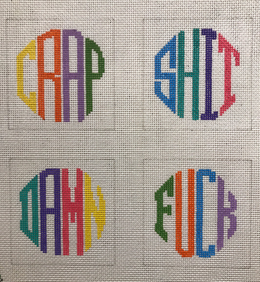 Multicolor Dirty Coasters