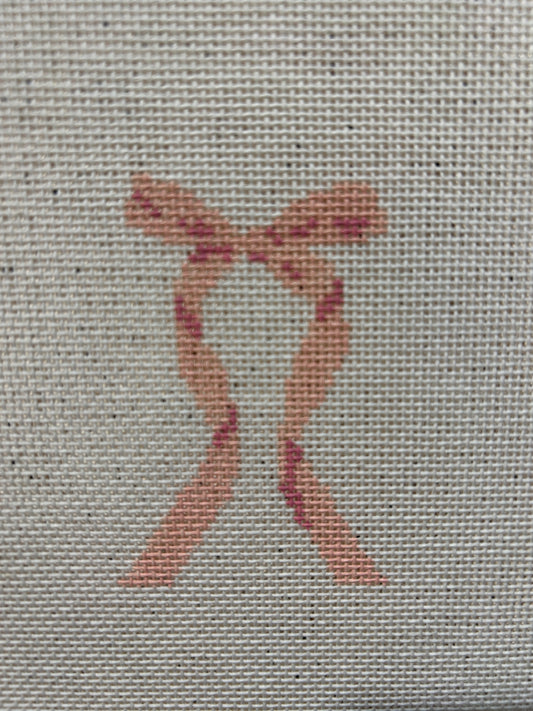 Pink Bow Canvas