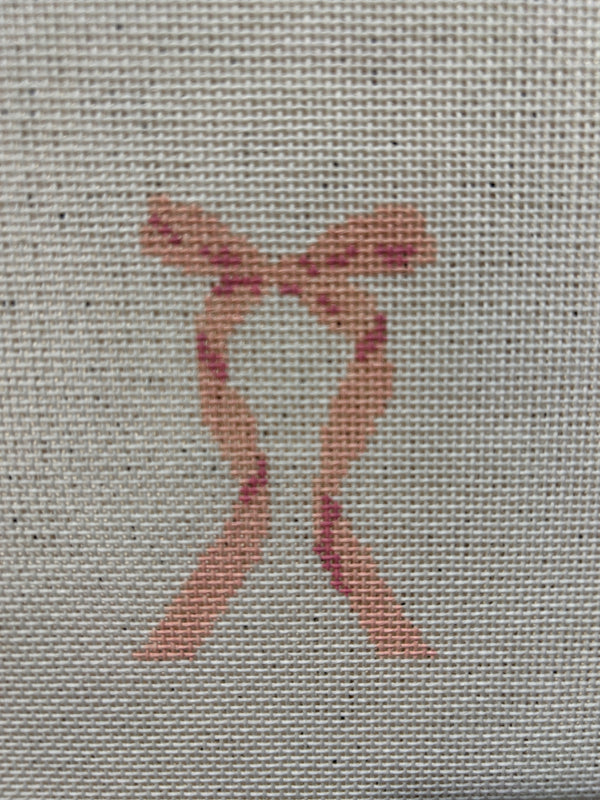 Pink Bow Canvas