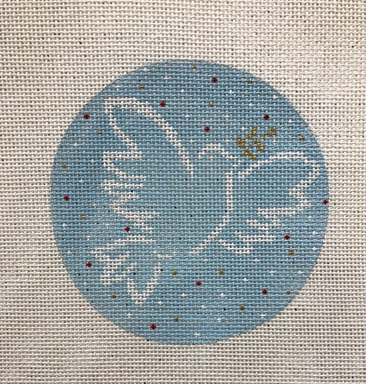 Blue Dove ornament