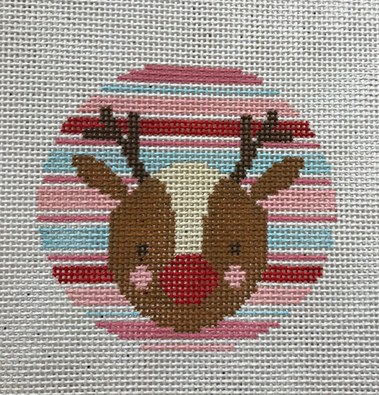 Reindeer with stripes