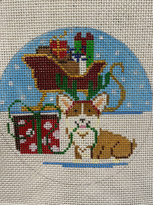 Holiday Pooch - Corgi