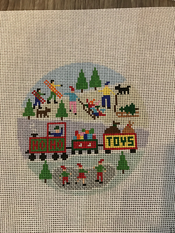 Christmas Train round