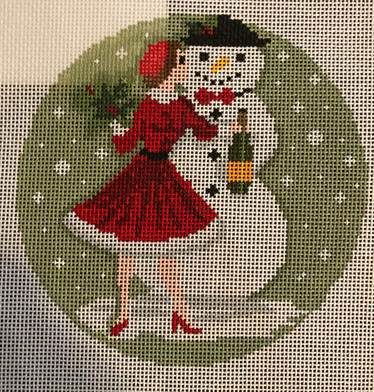 Betty Loves Bubbles #3 (Snowman)