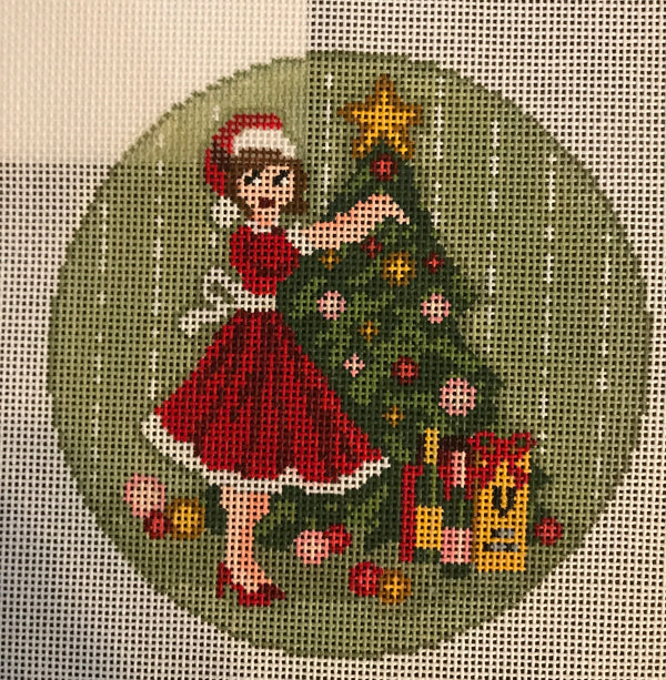 Betty Loves Bubbles #5 (trimming the tree)