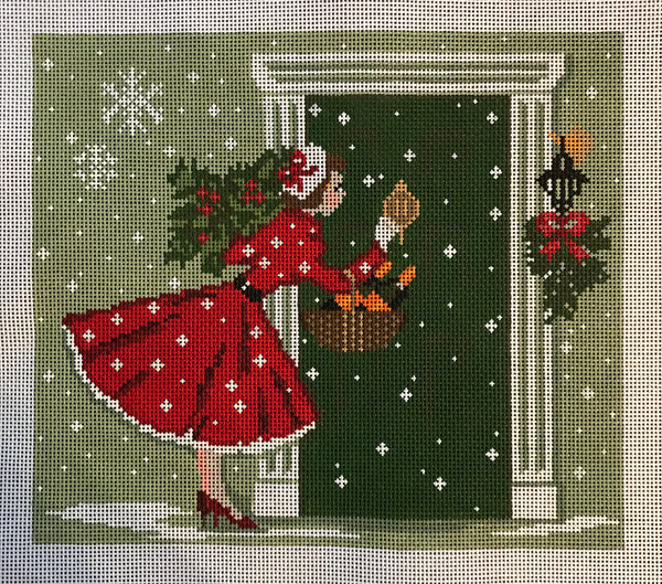 Betty Brings Bubbles Pillow