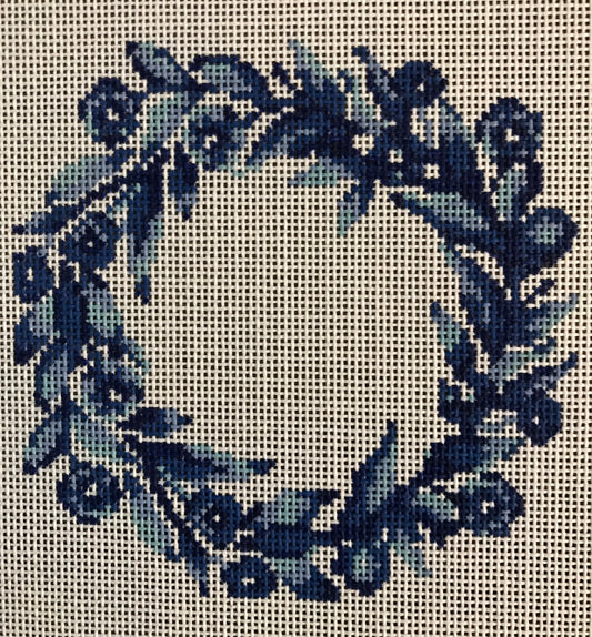 Wreath in Blue