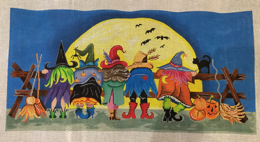 Dressed up witches