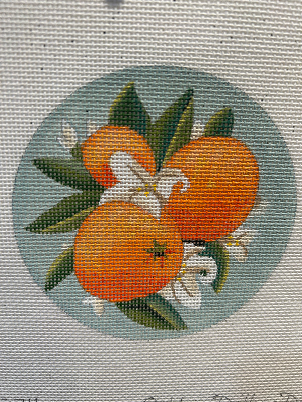 Orange Blossoms Ornament