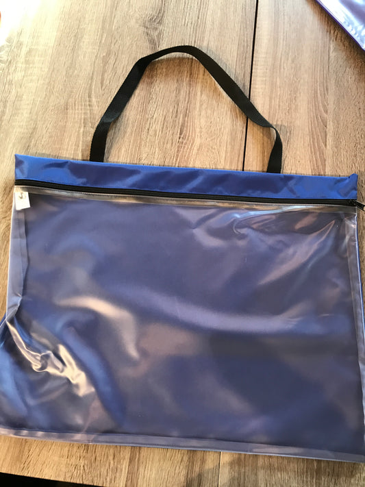 Ashland Tote- Large Blue