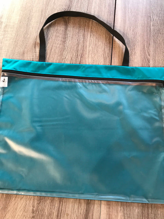 Ashland Tote- Large Teal