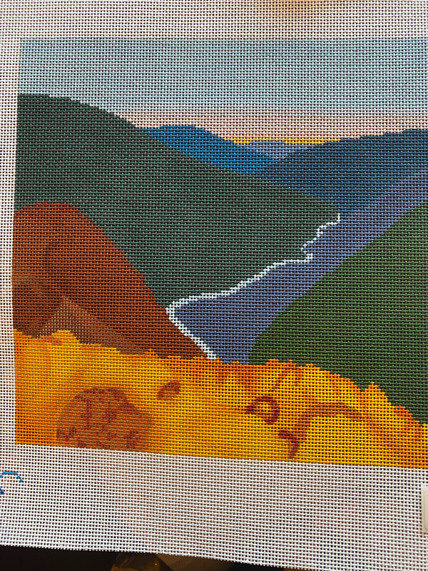 Autumn Mountain View