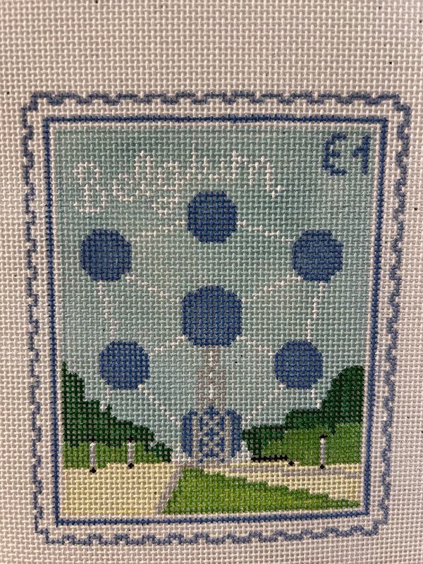 Brussels Atomium Stamp