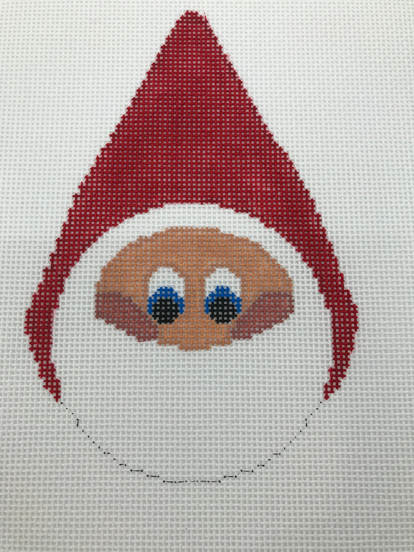 Santa Face with Bead Nose