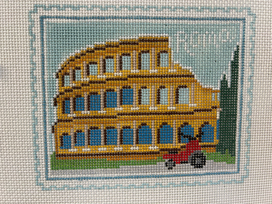 Rome Colosseum Stamp