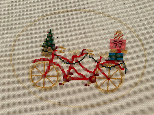 Christmas Tandem Bike