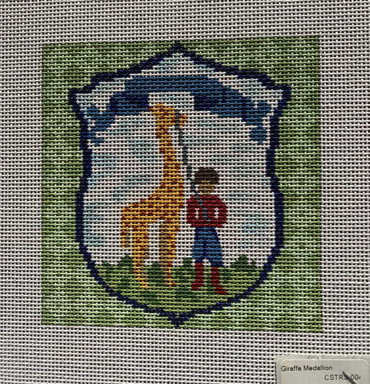 Giraffe Medallion