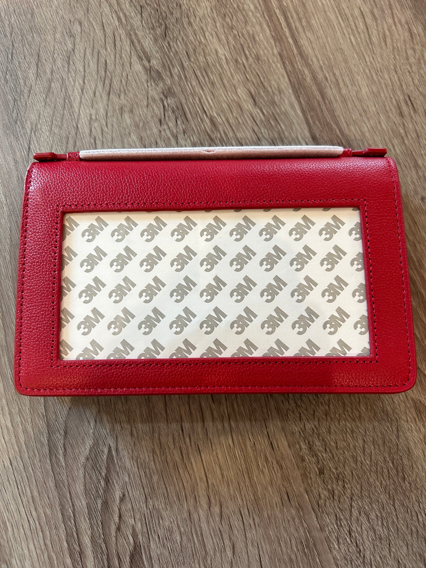 The Everyday Clutch - Red Leather