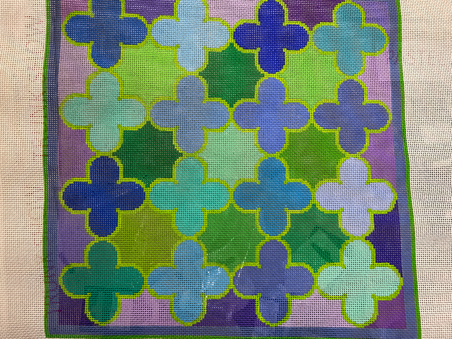 Morrocan Tile Blue/Green