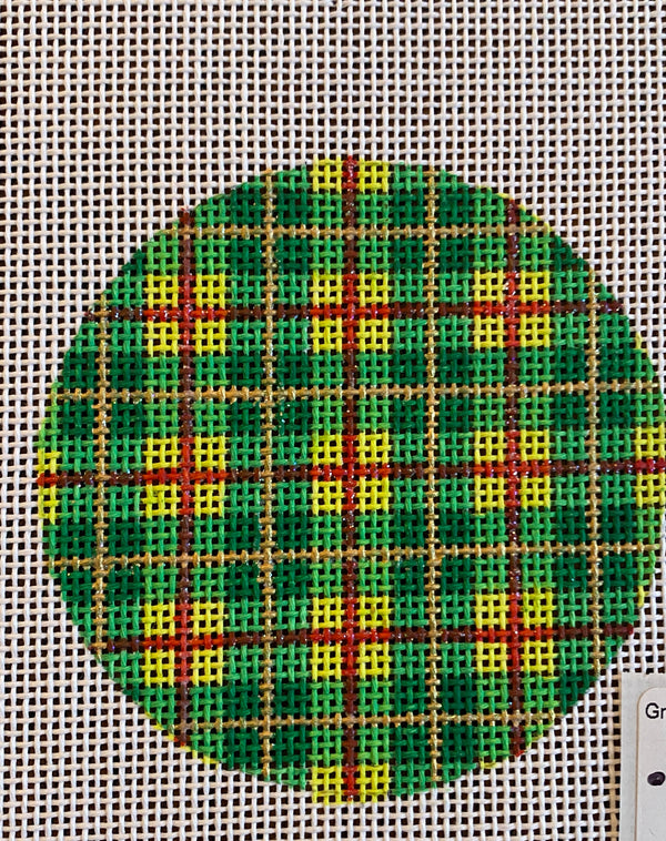 Green and Lime Gingham