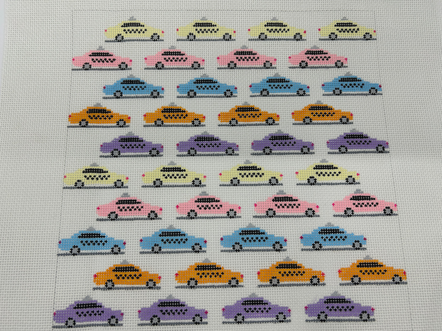 Colorful Taxi Cabs