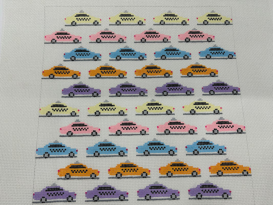 Colorful Taxi Cabs