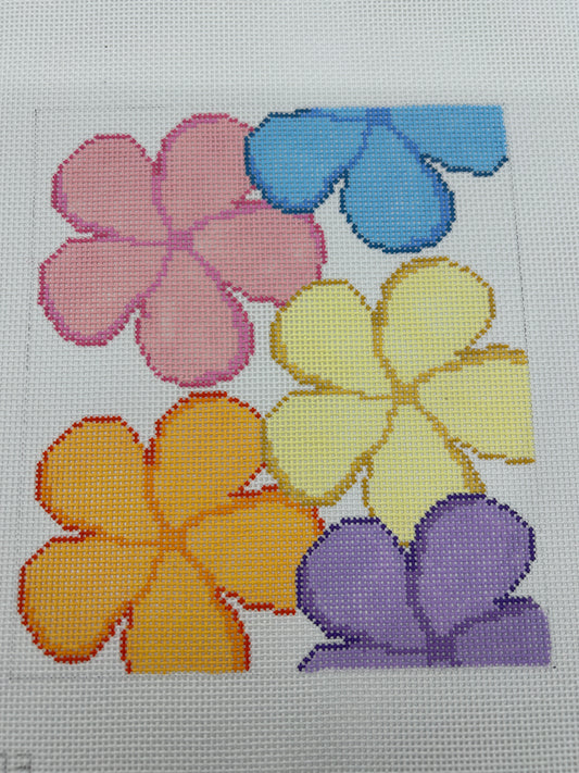 Pastel Plumerias