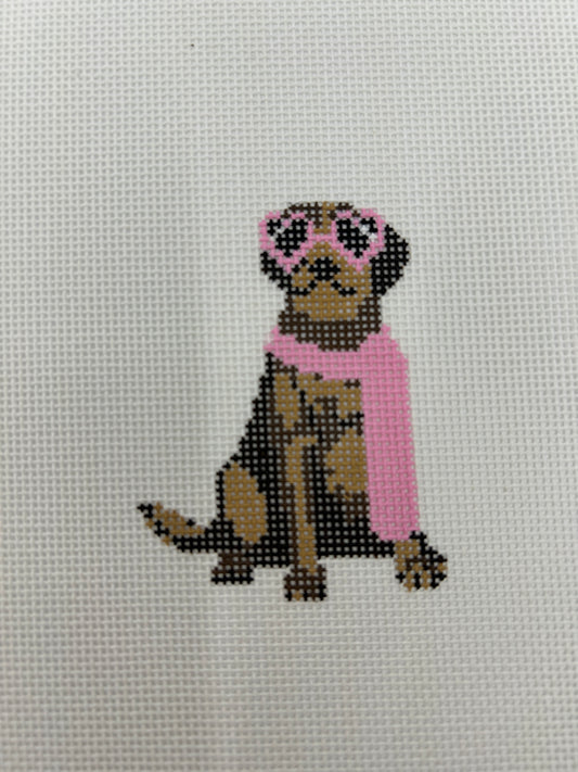 Mini Fab Pup-Chocolate Lab