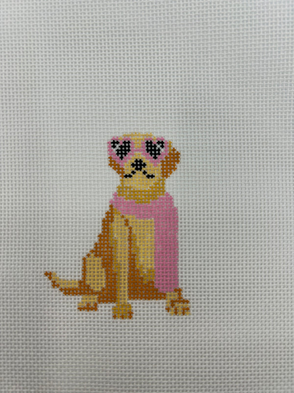 Mini Fab Pup-Yellow Lab