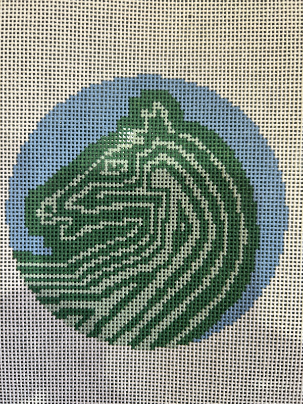 Faubourg Round Blue/Green