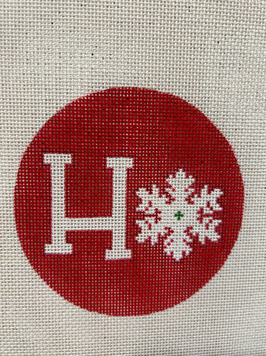 Snow HO Ornament