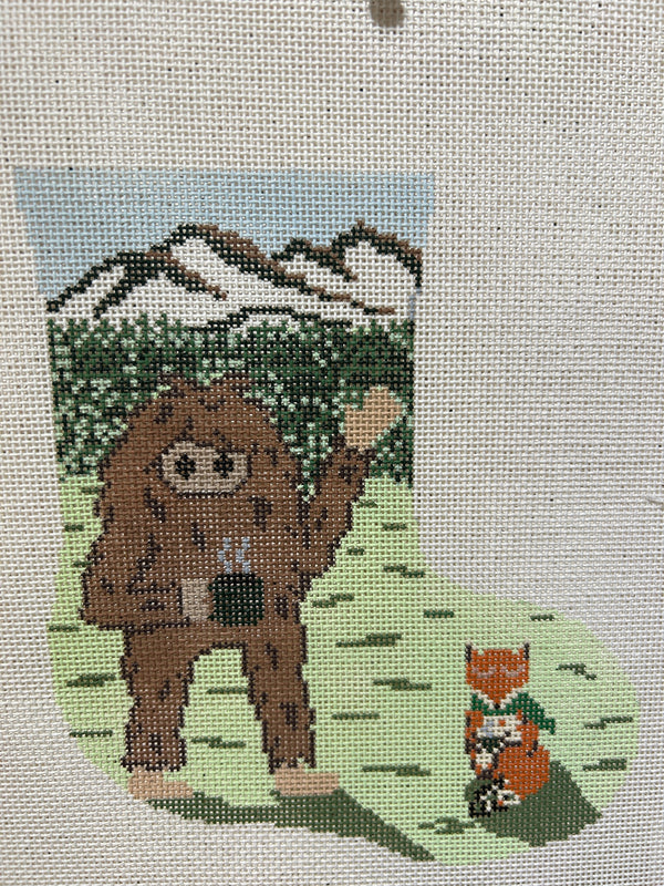 Sasquatch Mini Stocking