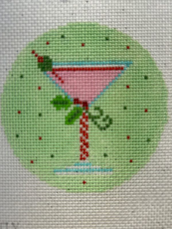 Round Xmas Martini