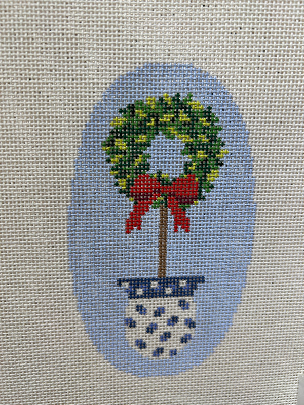 Holiday Wreath Topiary