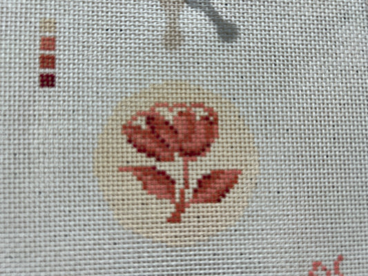 Carter BLush Bag Tag