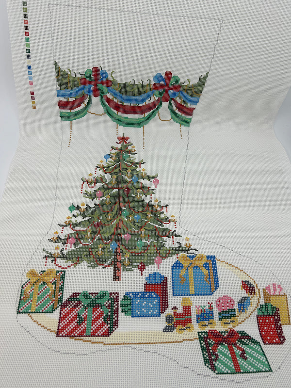 Vintage Christmas Stocking