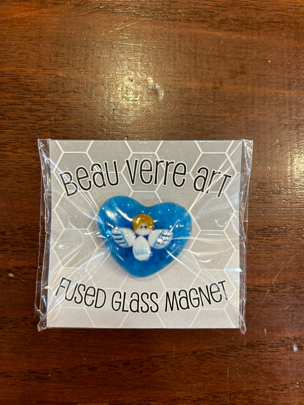 Angel Fused Glass Magnet