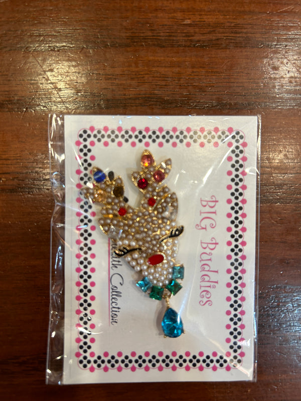 Beaded Reindeer Needleminder