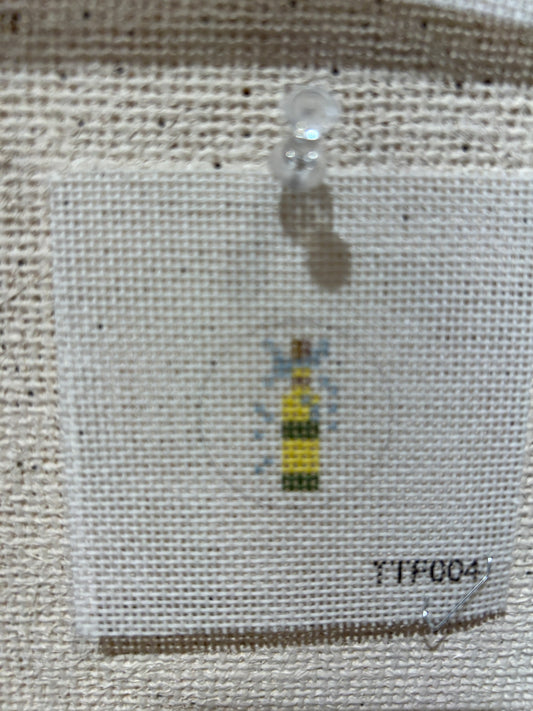 Bottle with Bow Inset key fob