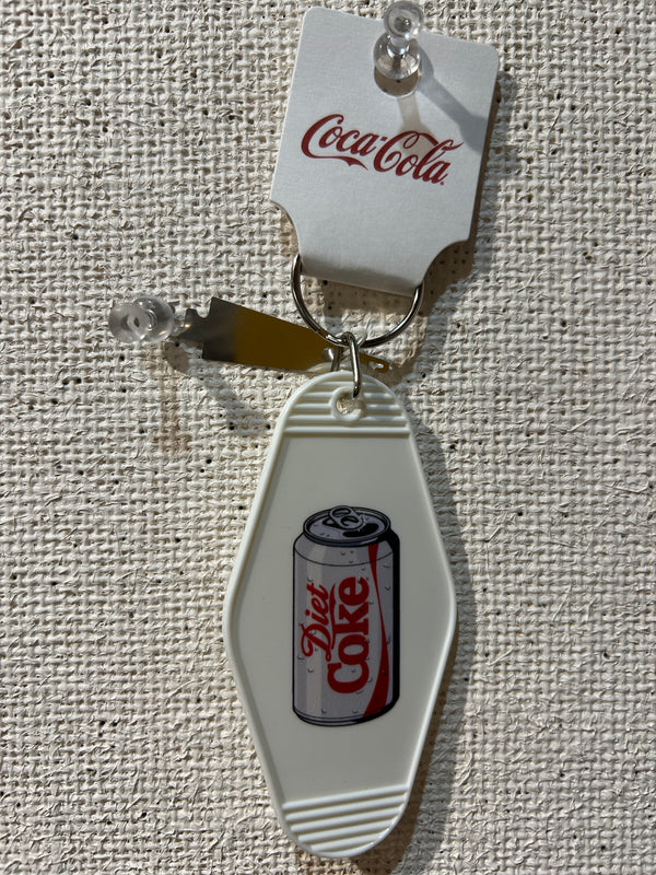 Diet Coke Can Needle Threader Keychain