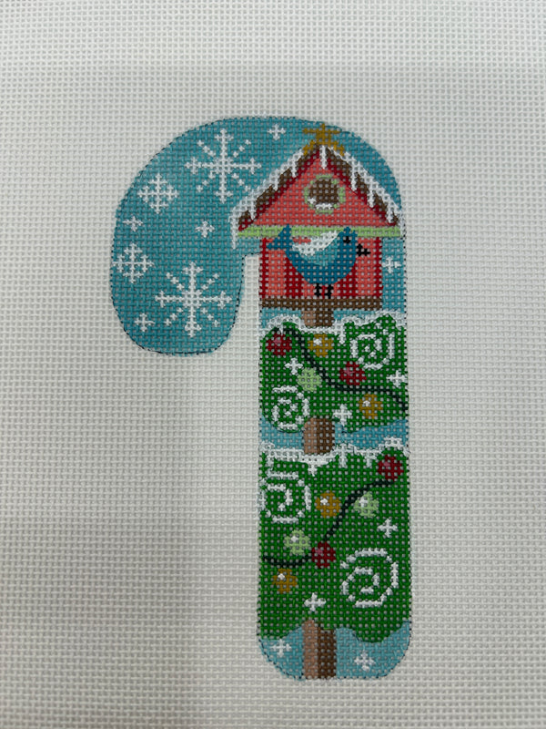 Birdhouse Candy Cane