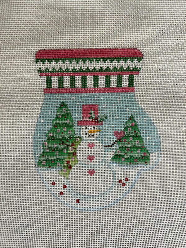 Snowman Mitten